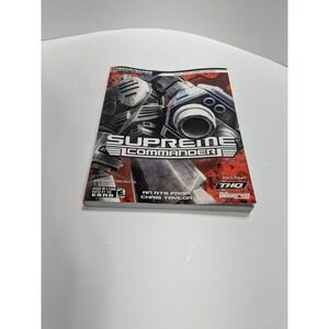 Supreme Commander BradyGames Official Strategy Guide PC